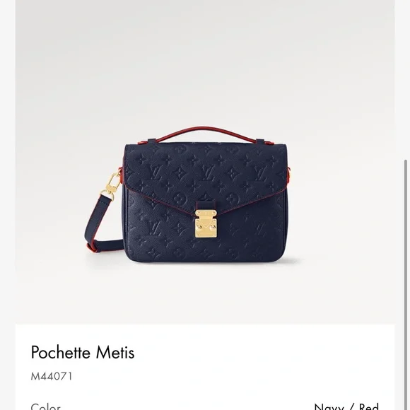 SOLD Louis Vuitton Ponchette Metís - Picture 2 of 8